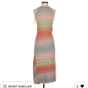 NWT Find Me Now Sweater Dress XS/S Recycled Materials Boho